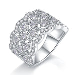 S925 Silver Moissanite Ring