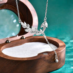 S925 Sterling Silver Moissanite Panicle Necklace