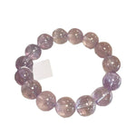 Natural Lavender Amethyst Beaded Bracelet