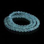 Natural Aquamarine Multi-Strand Crystal Bracelet