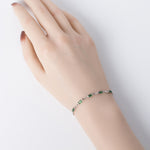 S925 Sterling Silver Cubic Zirconia Bracelet