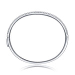 S925 Sterling Silver Moissanite Row Bracelet