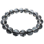 Natural Brazilian Black Rutilated Quartz Bracelet