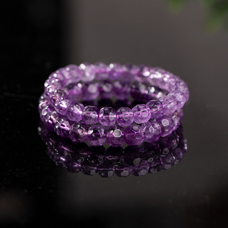 Natural Brazilian Amethyst Bracelet
