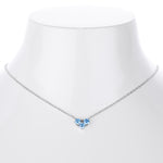 S925 Sterling Silver Niche Design Zirconia Necklace