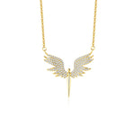 S925 Sterling Silver Necklace Set with Zirconia