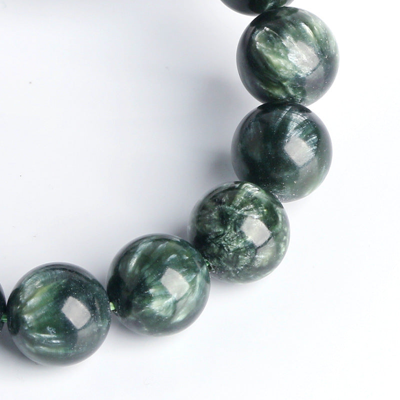 Natural Green Charoite Bracelet