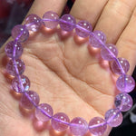 Natural Lavender Amethyst Crystal Bracelet