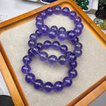 Natural Translucent Blue Fluorite Bracelet