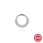 S925 Sterling Silver Moissanite Piercing Earring(Single unit)