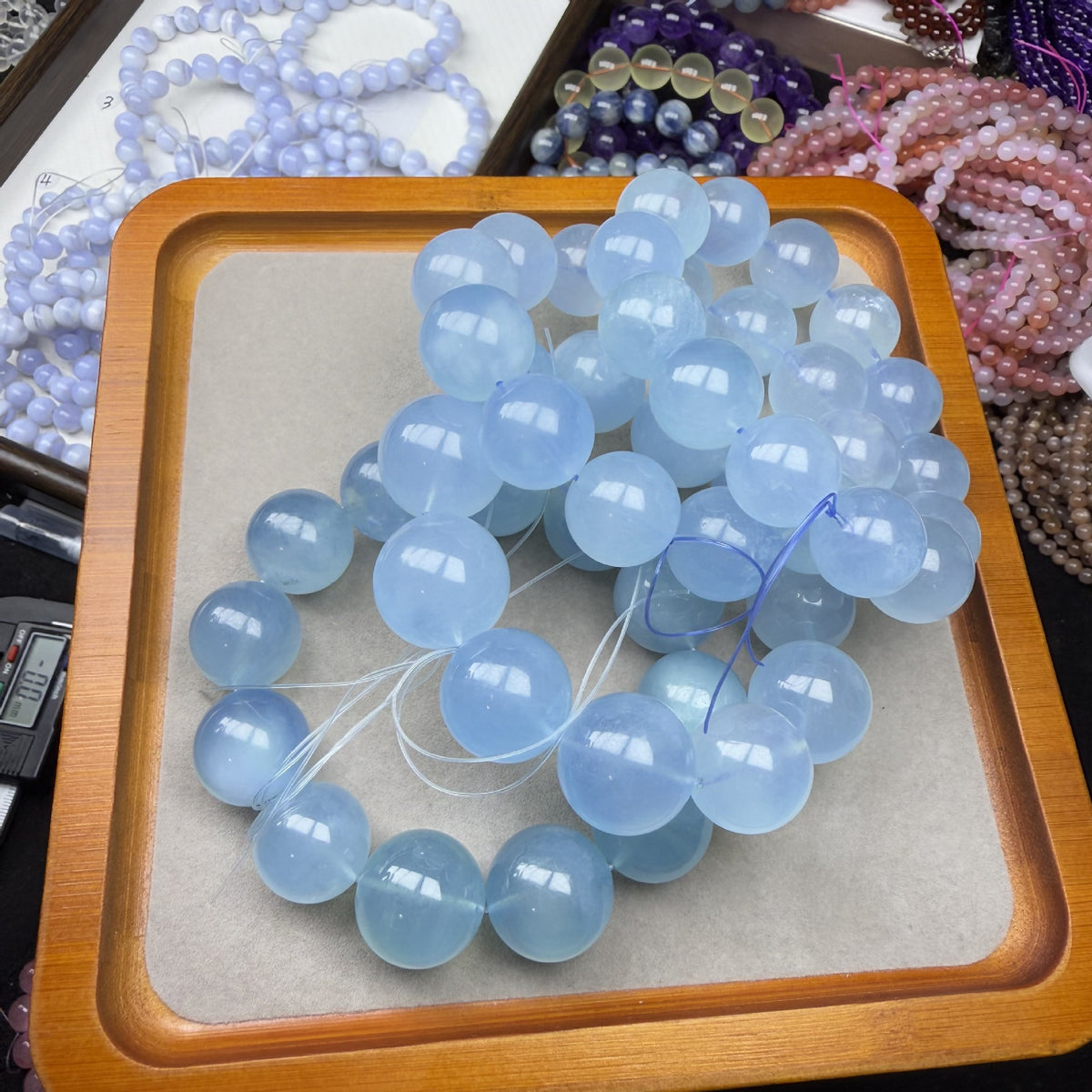 Natural Icy-Grade Aquamarine Bracelet