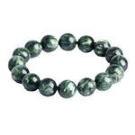 Natural Green Charoite Bracelet
