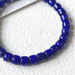 Natural Lapis Lazuli Bracelet with Flat-Cut Disc Beads
