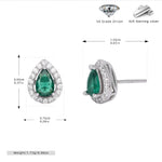 Double-layer zircon earrings and affordable luxury zircon necklace