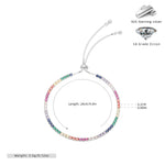 S925 Colorful Zircon Bracelet