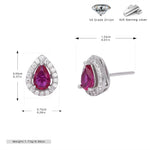 Double-layer zircon earrings and affordable luxury zircon necklace