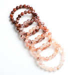 Natural Red Phantom Quartz Bracelet