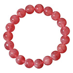 Natural Rhodochrosite Crystal Bracelet