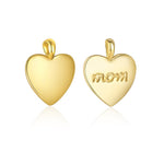 S925 Sterling Silver Heart Pendant