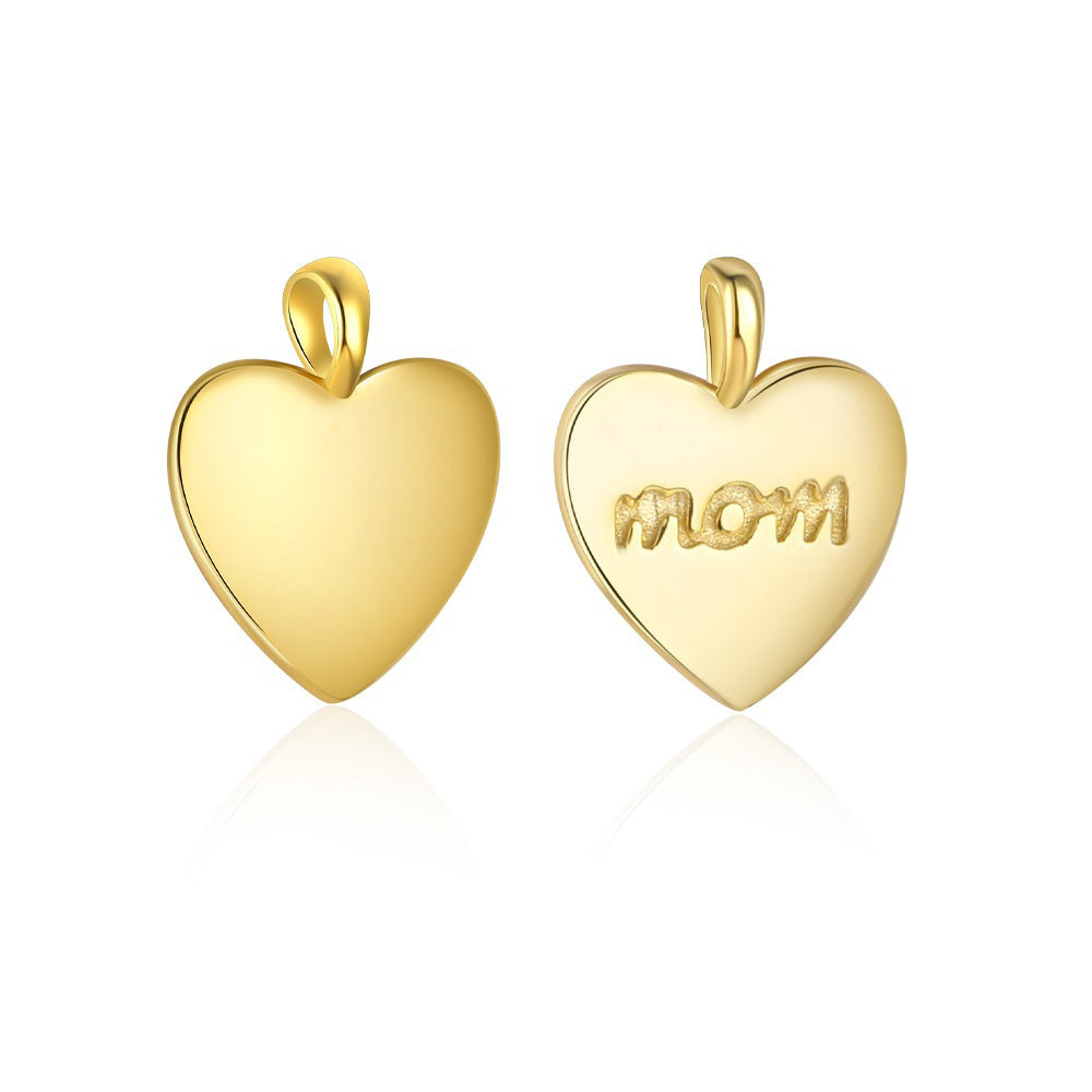 S925 Sterling Silver Heart Pendant
