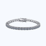 S925 Sterling Silver Moissanite Tennis Bracelet