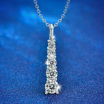 S925 Sterling Silver Moissanite Necklace