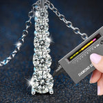 S925 Sterling Silver Moissanite Necklace