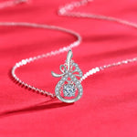 S925 Sterling Silver New Chinese Palace Style Pendant Necklace