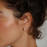 S925 Sterling Silver Tassel and Zircon Stud Earrings(Single unit)