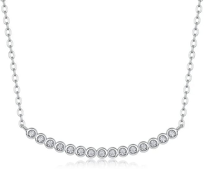 S925 Silver Moissanite Necklace
