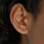 S925 Sterling Silver Stud Earrings(A Pair）
