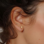 S925 Sterling Silver Stud Earrings(A Pair）