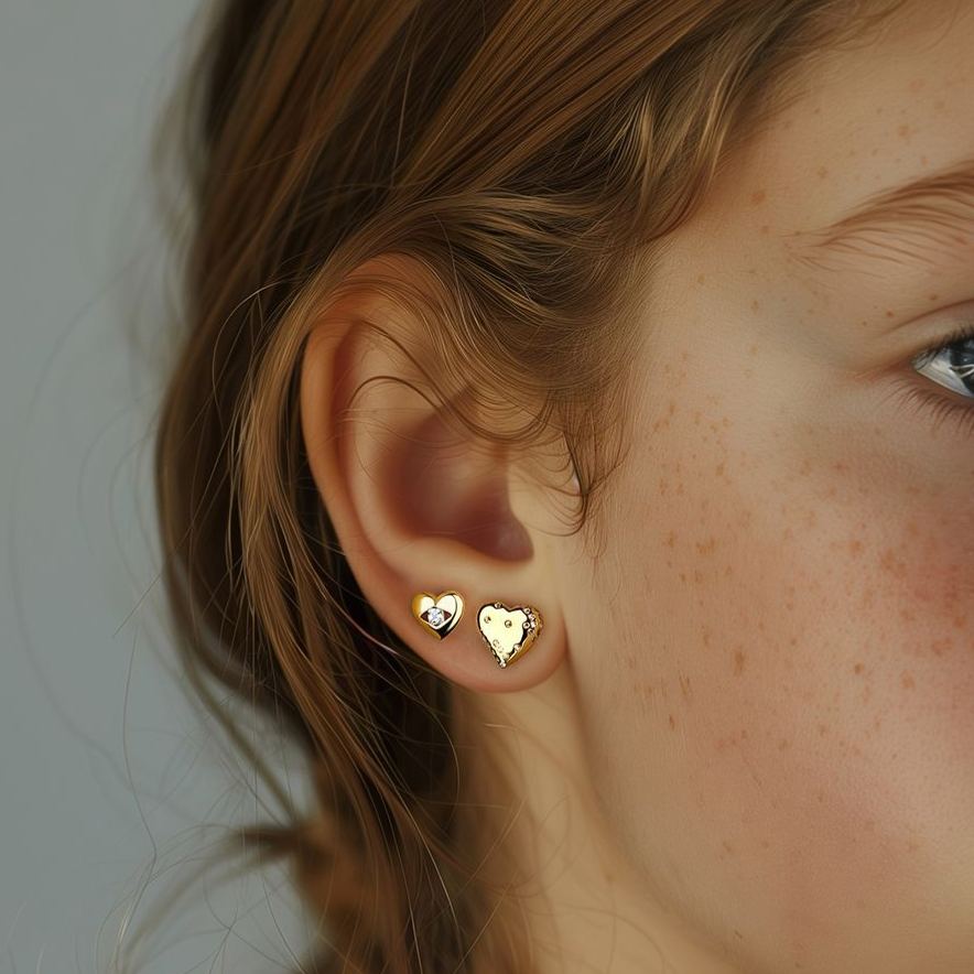 S925 Sterling Silver Micro-set Zircon Stud Earrings