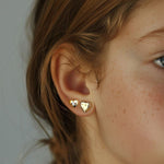 S925 Sterling Silver Micro-set Zircon Stud Earrings