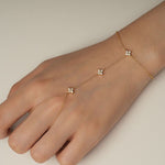 S925 Sterling Silver and Zircon Bracelet