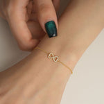 S925 Sterling Silver Bracelet with Zirconia