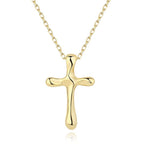 S925 Sterling Silver Cross Necklace