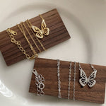 S925 Sterling Silver Necklace with Micro-set Zirconia