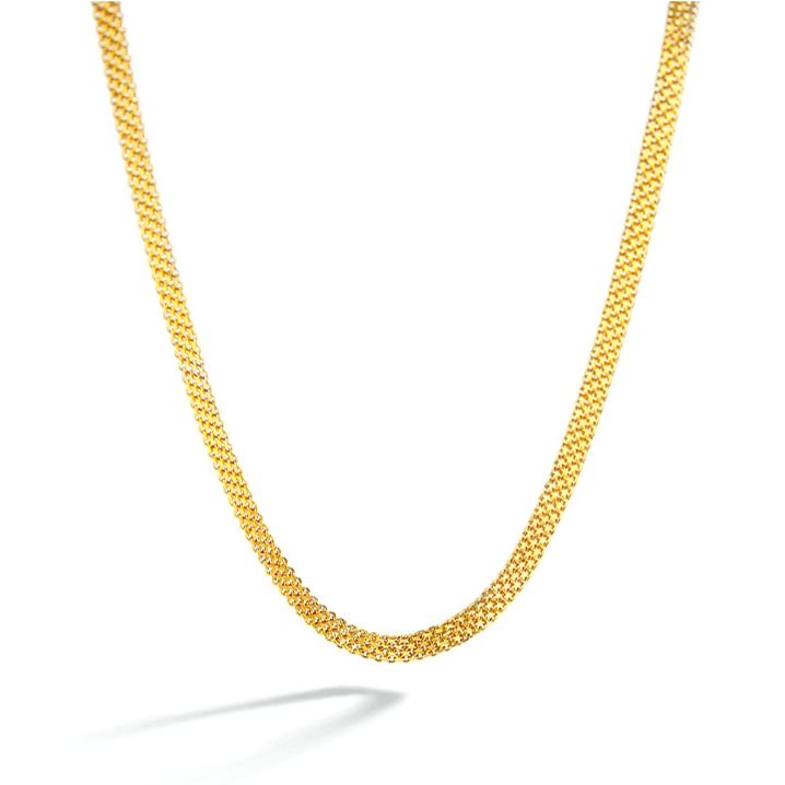 S925 Sterling Silver Openwork Necklace