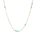 S925 Sterling Silver Turquoise Necklace