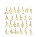 925 Sterling Silver Letter Pendant