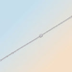 925 Silver Moissanite Cuban Link Bracelet