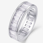 S925 Silver Musical Note Moissanite Ring