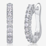 S925 Sterling Silver Moissanite Earrings