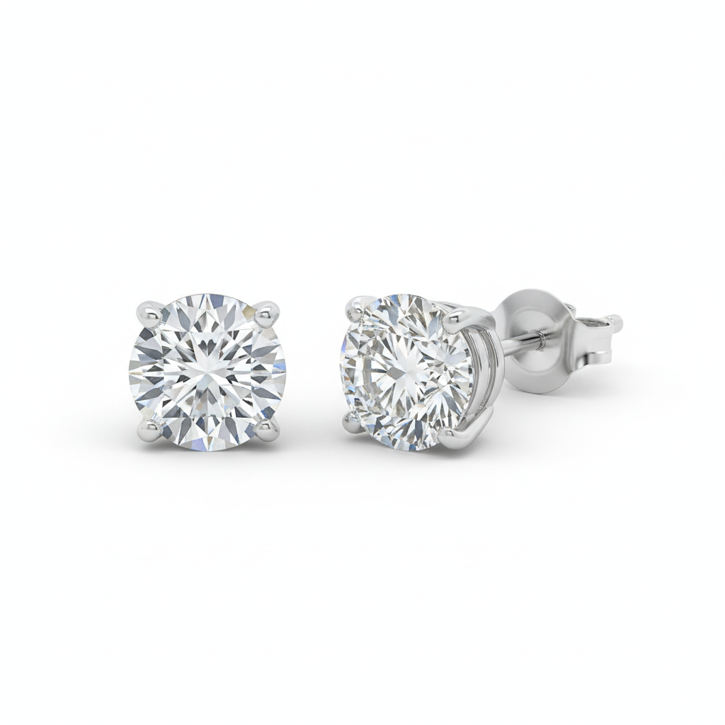 Diamond Stud Earrings wholesale